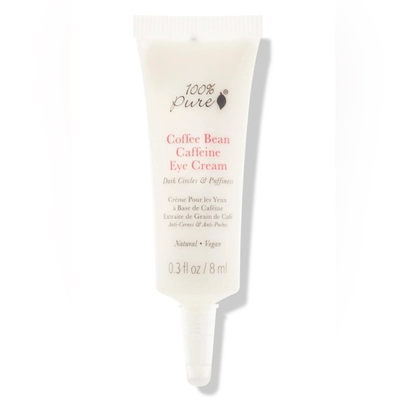 100% Pure Other - NWT, 100% Pure, Coffee Bean Caffeine Brightening Eye Cream, 1 fl oz